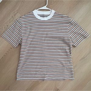 NWT abercrombie striped t shirt